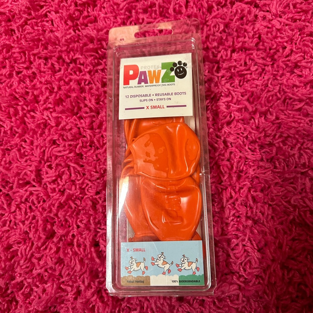 Pawz disposable reusable waterproof dog boots